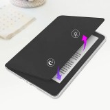 Coque Kindle Paperwhite 2024 (12e génération) - Ultra-transparent protection acrylique et TPU antichoc avec fonction veille / réveil - Rose