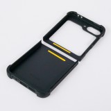 Coque personnalisée en silicone rigide noir - Galaxy Z Flip6