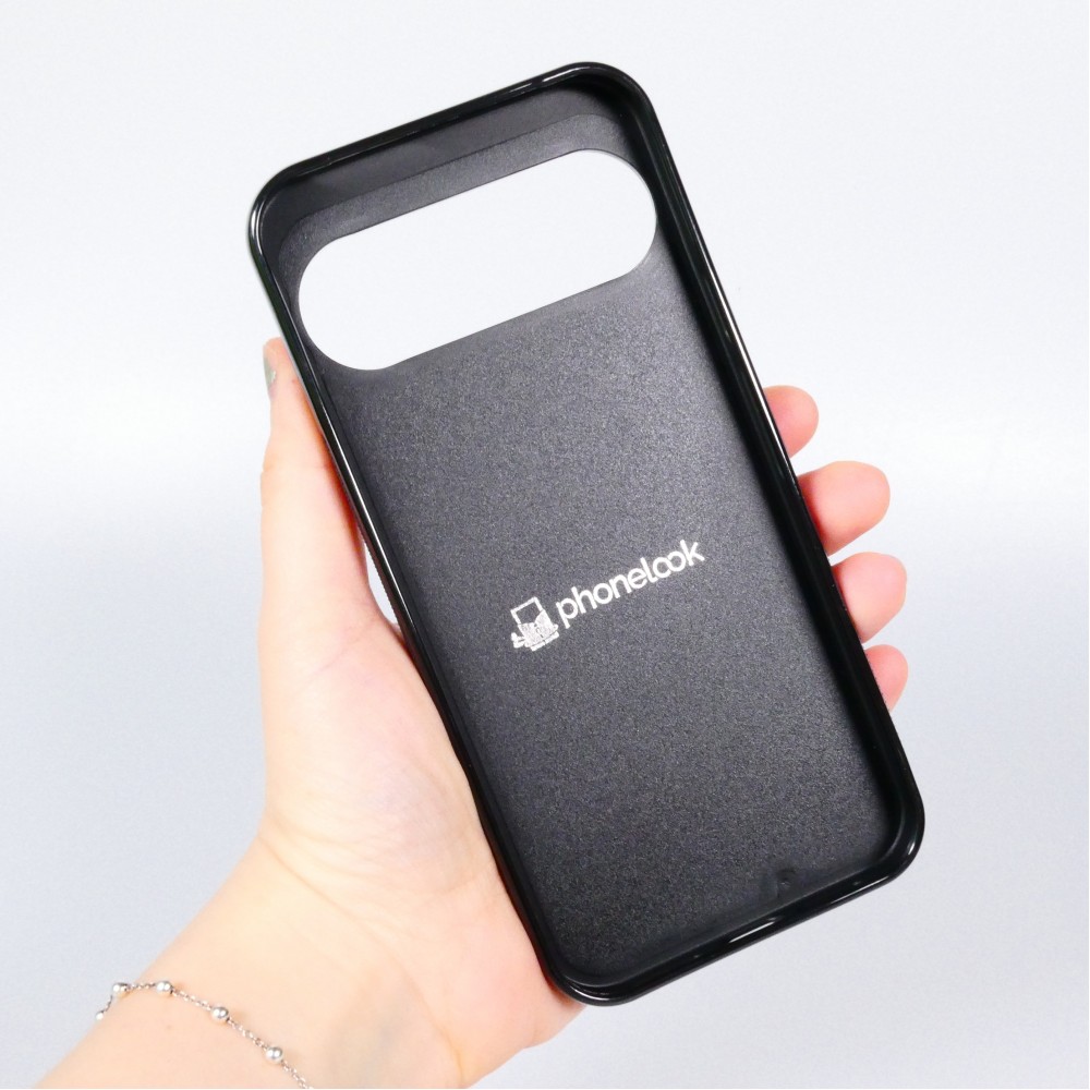 Coque personnalisée en silicone rigide noir - Google Pixel 10 Pro XL