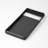 Custom Hülle Silikon schwarz - Google Pixel 6a