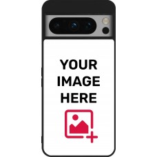 Custom Hülle Silikon schwarz - Google Pixel 8 Pro