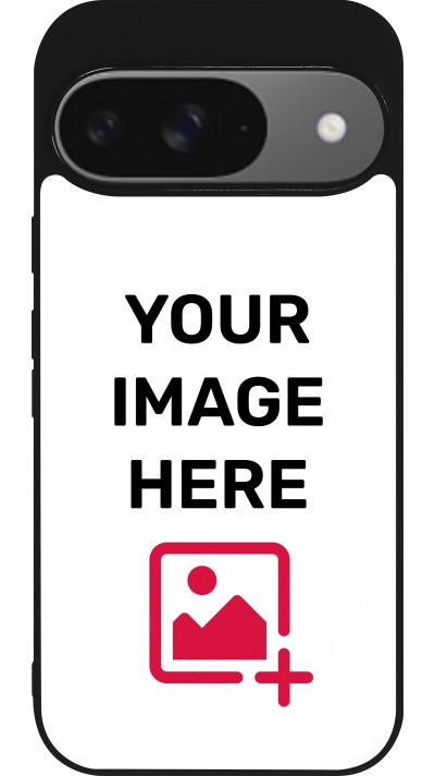 Custom Hülle Silikon schwarz - Google Pixel 9 / Pixel 9 Pro