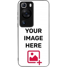 Custom Hülle Silikon schwarz - Huawei P60