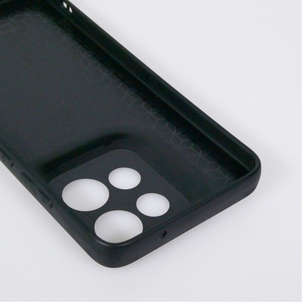 Custom Hülle Silikon schwarz - Motorola Moto S50