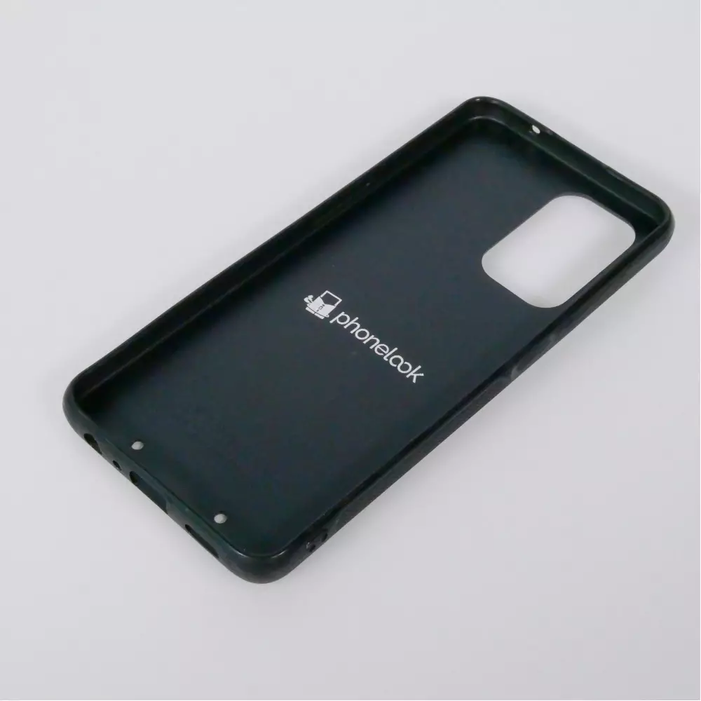 Coque personnalisée en silicone rigide noir - OPPO F19 Pro+
