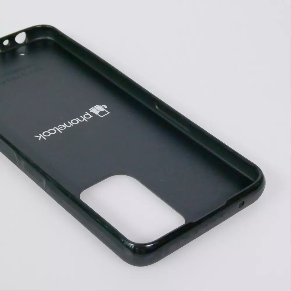 Coque personnalisée en silicone rigide noir - OPPO F19 Pro+