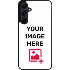 Custom Hülle Silikon schwarz - Samsung Galaxy A36