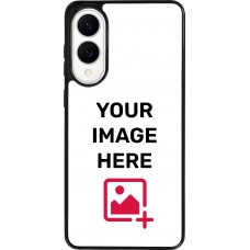 Custom Hülle Silikon schwarz - Samsung Galaxy S25 Edge