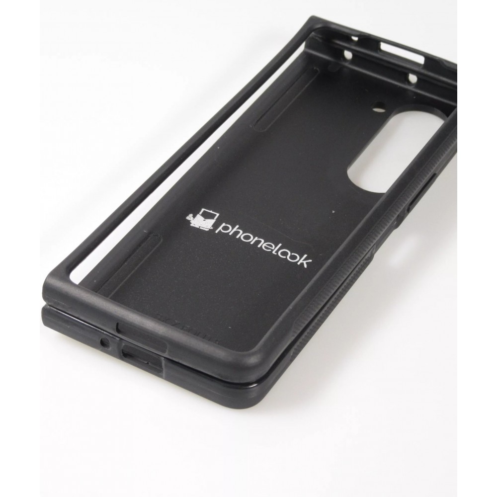 Custom Hülle Silikon schwarz - Samsung Galaxy Z Fold5