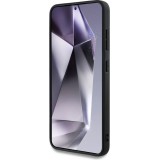 Galaxy S25 Case Hülle - BMW Oversized Lederhülle mit MagSafe-kompatiblen Streifen - Schwarz