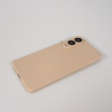 Samsung Galaxy S25 Edge Case Hülle - Silikon soft touch - Beige
