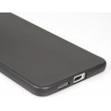 Samsung Galaxy S25 Edge Case Hülle - Silikon soft touch - Schwarz