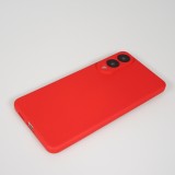 Samsung Galaxy S25 Edge Case Hülle - Silikon soft touch - Rot