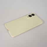 Samsung Galaxy S25 Edge Case Hülle - Silikon soft touch - Vanilla