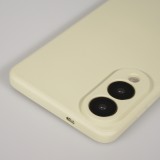 Samsung Galaxy S25 Edge Case Hülle - Silikon soft touch - Vanilla