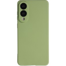 Samsung Galaxy S25 Edge Case Hülle - Silikon soft touch - Grün