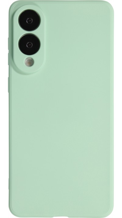 Samsung Galaxy S25 Edge Case Hülle - Silikon soft touch - Mintgrün