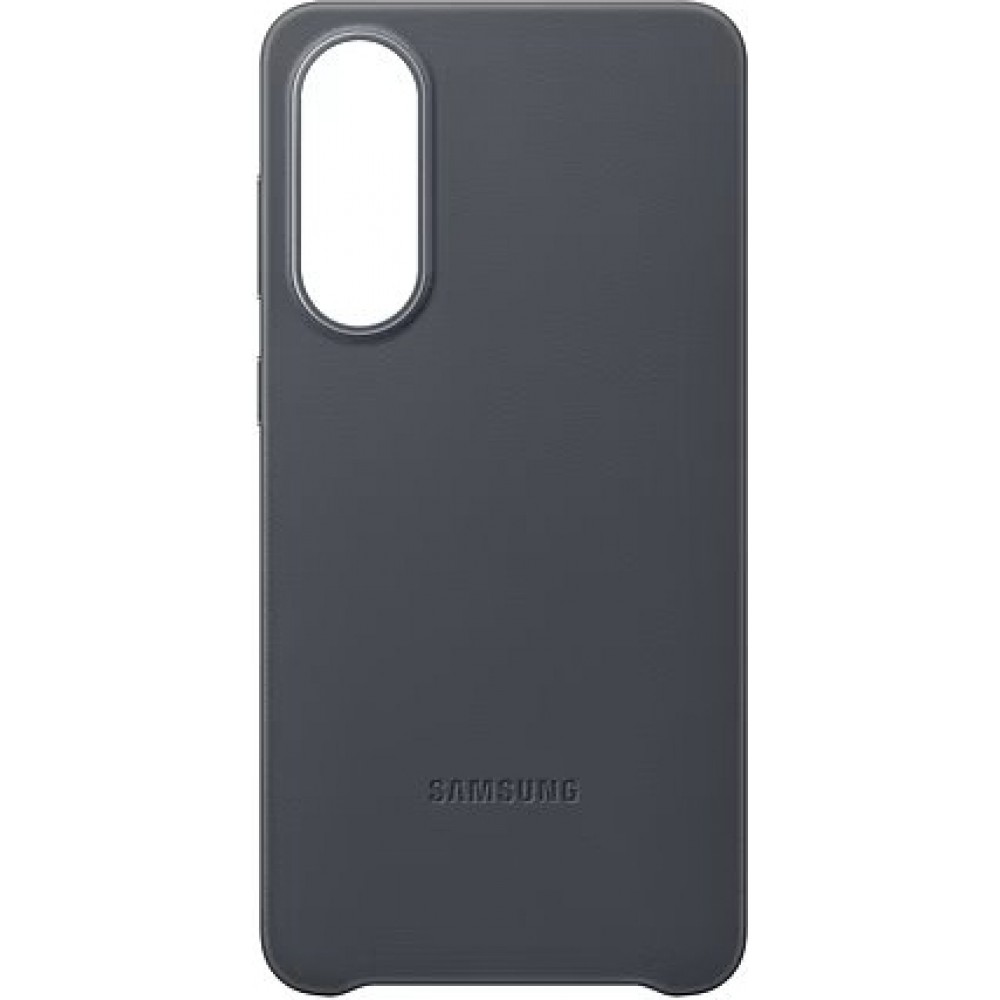 Galaxy S25 Edge Case H&uuml;lle - Premium Vegan-Leder Backcover Kindsuit - Schwarz
