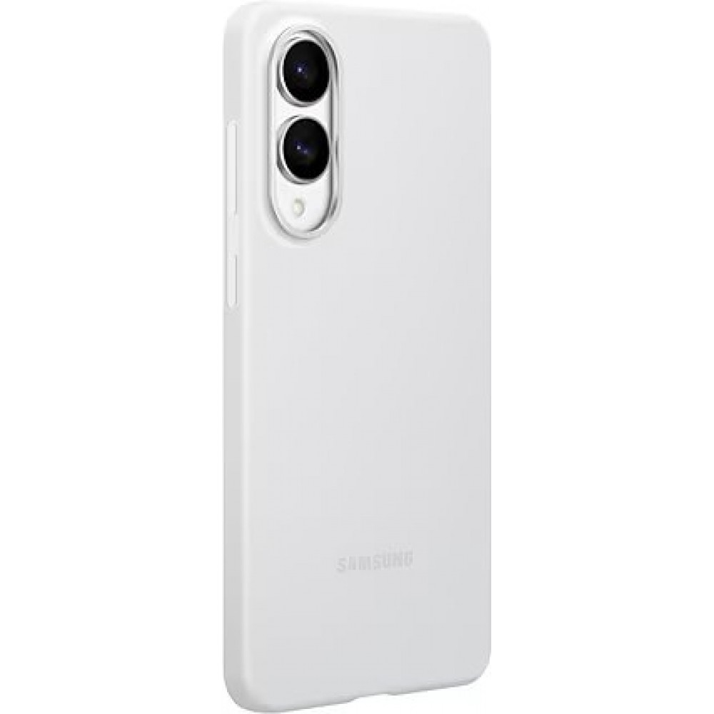 Galaxy S25 Edge Case Hülle - Samsung Original Silikon - Hellgrau