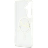 Coque Samsung Galaxy S26 - Karl Lagerfeld IML KC Script MagSafe protection &eacute;l&eacute;gante - Transparent