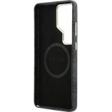 Coque Samsung Galaxy S26 Ultra - Guess 4G Script MagSafe Magnetic protection &eacute;l&eacute;gante - Noir