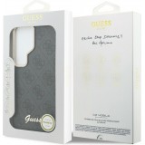 Coque Samsung Galaxy S26 Ultra - Guess 4G Script MagSafe Magnetic protection &eacute;l&eacute;gante - Noir