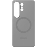 Coque Samsung Galaxy S26 Ultra - Silicone Magnet Case protection l&eacute;g&egrave;re et durable - Gris