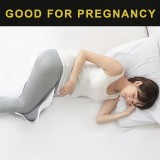 Memory Foam Knieschoner f&uuml;r seitliche Position Beinsupport 35,56cm - Grau