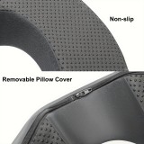 U-förmiges Gesichts-Massagekissen für Kopf- und Nackenentspannung - Grau