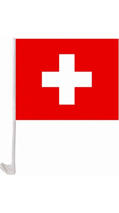 Schweiz Autoflagge mit Clip f&uuml;r Autoscheibe Fan-Zubeh&ouml;r