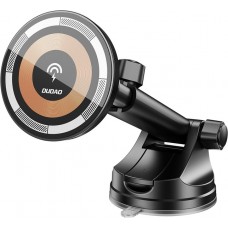 Dudao F12MAX+ Handyhalter mit 15W kabellosem Ladeger&auml;t MagSafe-kompatibel - Schwarz