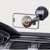 Dudao F12MAX+ Handyhalter mit 15W kabellosem Ladeger&auml;t MagSafe-kompatibel - Schwarz