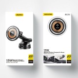 Dudao F12MAX+ Handyhalter mit 15W kabellosem Ladeger&auml;t MagSafe-kompatibel - Schwarz