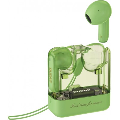Dudao U18Pro Bluetooth 5.3 TWS Kopfh&ouml;rer ergonomisch 6h Akkulaufzeit - Gr&uuml;n