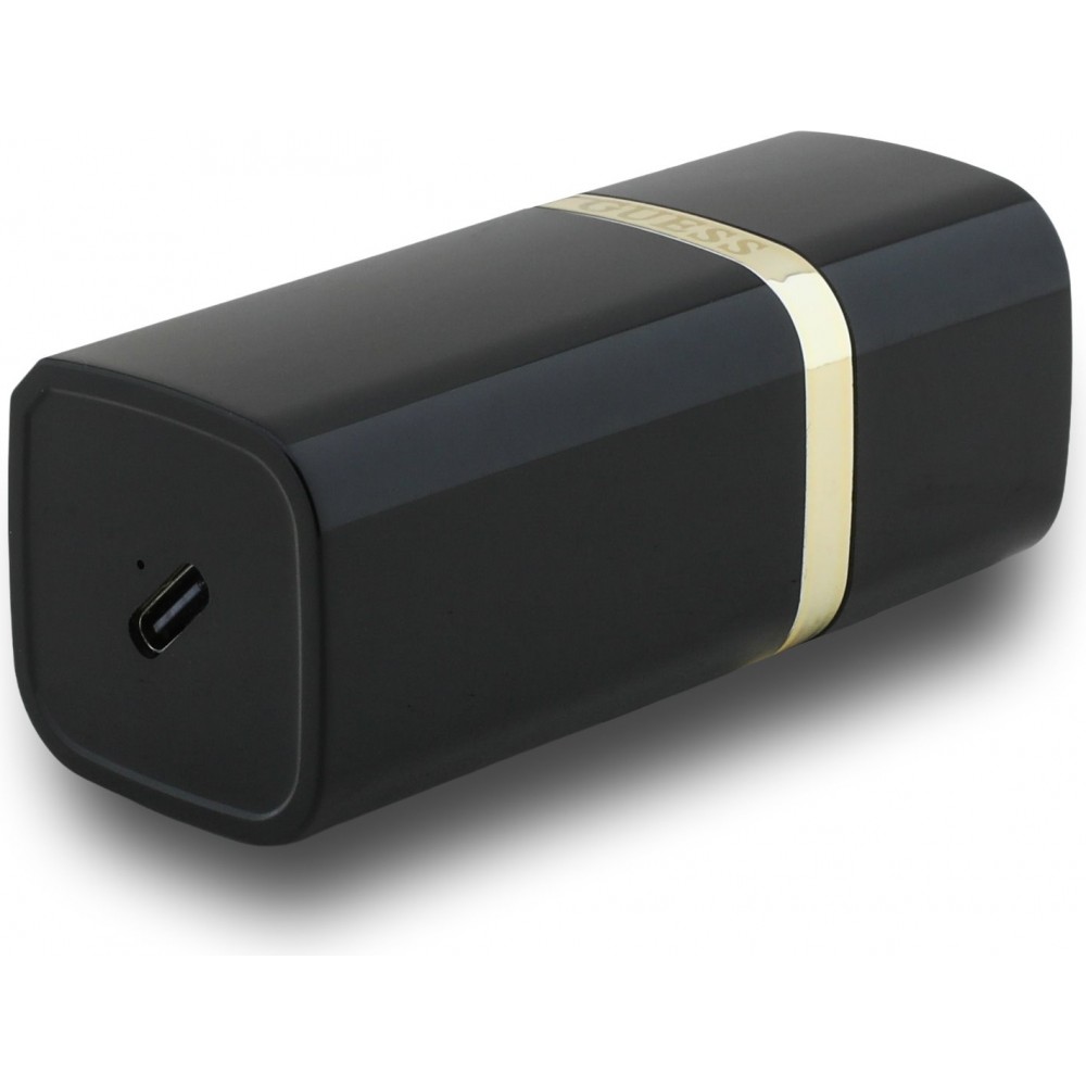 Bluetooth Kopfhörer Guess Lippenstift Form elegantes Design 4.5 h Akkulaufzeit - Schwarz