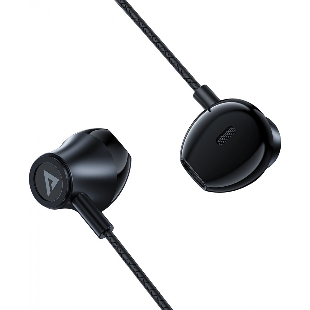 Acefast L2 In-Ear Kopfh&ouml;rer USB-C Anschluss mit Mikrofon und Fernbedienung 1.2 m - Schwarz