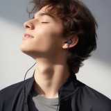 Acefast L2 In-Ear Kopfh&ouml;rer USB-C Anschluss mit Mikrofon und Fernbedienung 1.2 m - Schwarz