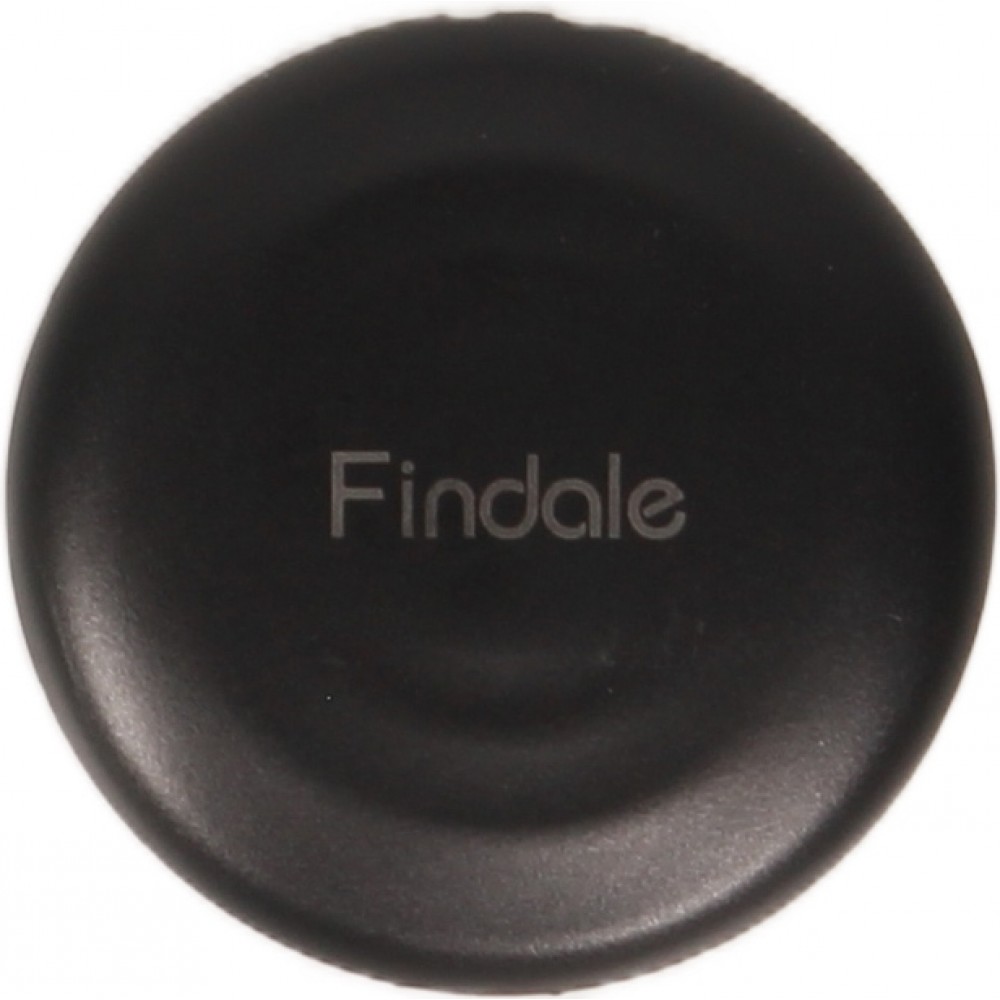 Findale MiniTag - Bluetooth- und GPS-Tracker für Schlüssel und Gegenstände, kompatibel mit Apple Find My (Alternative zu AirTag) - Schwarz