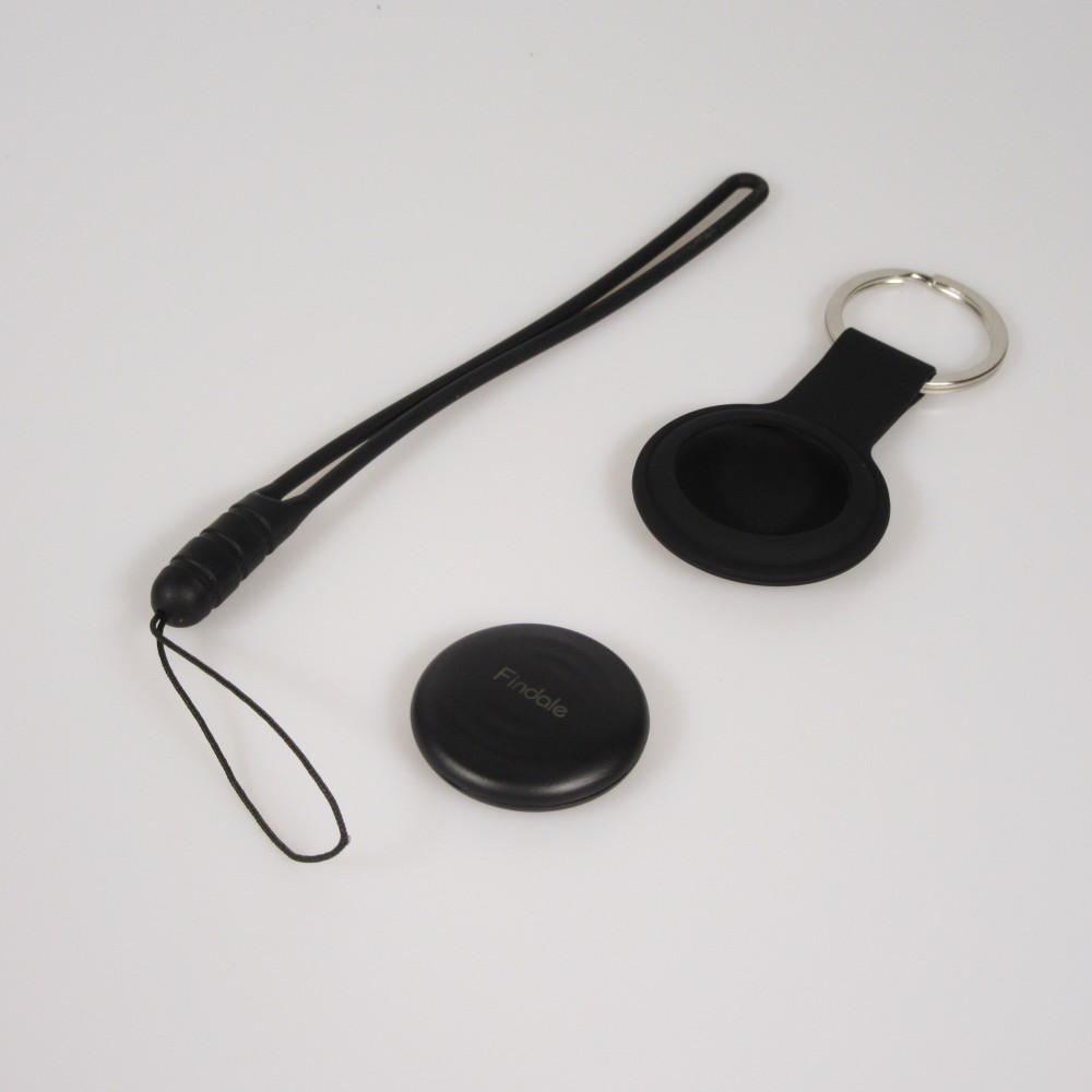 Findale MiniTag - Bluetooth- und GPS-Tracker für Schlüssel und Gegenstände, kompatibel mit Apple Find My (Alternative zu AirTag) - Schwarz