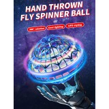 Fly spinning ball 360&deg; intelligenter rotierender leuchtender Ball mit magischer Induktion f&uuml;r Kinder - Blau