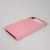 Hülle iPhone Air - Premium Flip Leder Tasche - Hellrosa