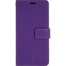 Hülle iPhone 17 - Premium Flip Leder Tasche - Violett
