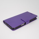 Hülle iPhone 17 - Premium Flip Leder Tasche - Violett