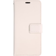 Hülle iPhone 17 Pro Max - Premium Flip Leder Tasche - Weiss