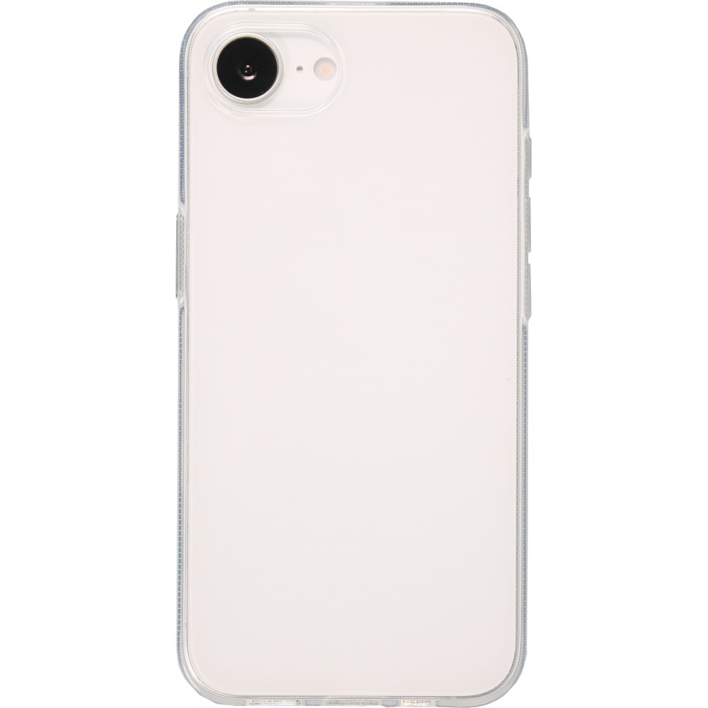Hülle iPhone 16e - Gummi Transparent Silikon Gel Simple Super Clear flexibel