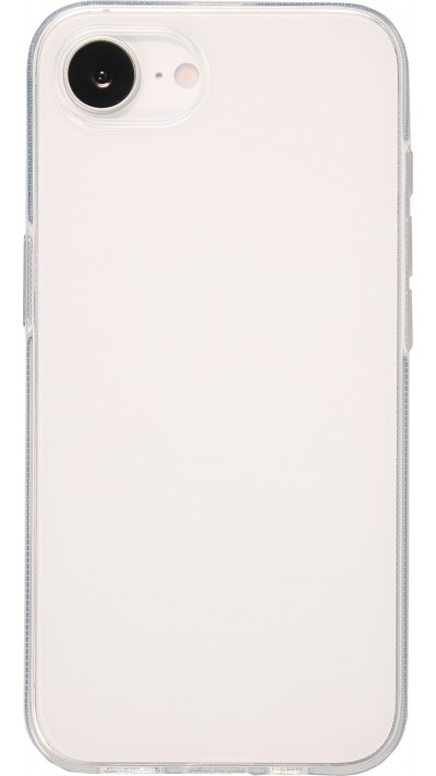 Hülle iPhone 16e - Gummi Transparent Silikon Gel Simple Super Clear flexibel