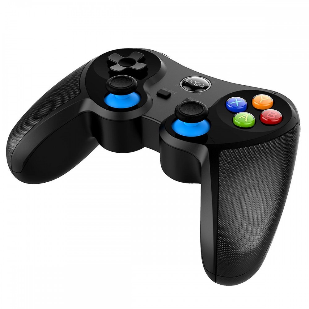 iPega 9157 Manette connectée Bluetooth 5.0 (iOS, Android, Windows) avec support téléphone - Noir