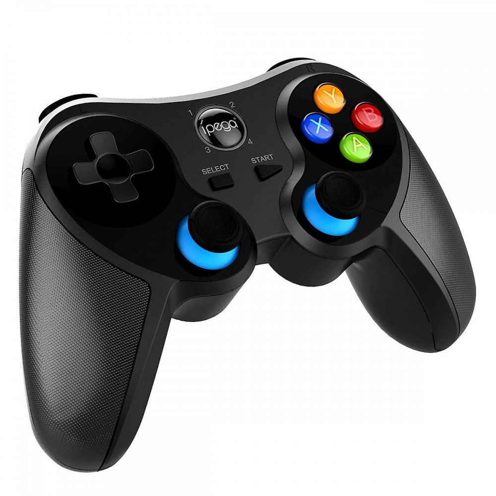 iPega 9157 Manette connectée Bluetooth 5.0 (iOS, Android, Windows) avec support téléphone - Noir