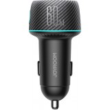 Joyroom JR-CCN01 60W Multicolor Autoladegerät 1A + 1C mit Schnelllade-Taste Multiport - Schwarz