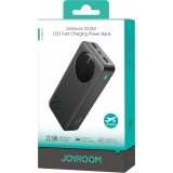 Joyroom JR-PBF14 Pro Powerbank 3-in-1 20000mAh 22.5W sauberes Design 2x USB-A 2.4 & 1x USB-C (In+Out) - Schwarz
